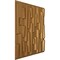 Ekena Millwork 19 5/8in. W x 19 5/8in. H Staggered Brick EnduraWall Decorative 3D Wall Panel Covers 2.67 Sq. Ft. WP20X20SBBGL - alternate 5